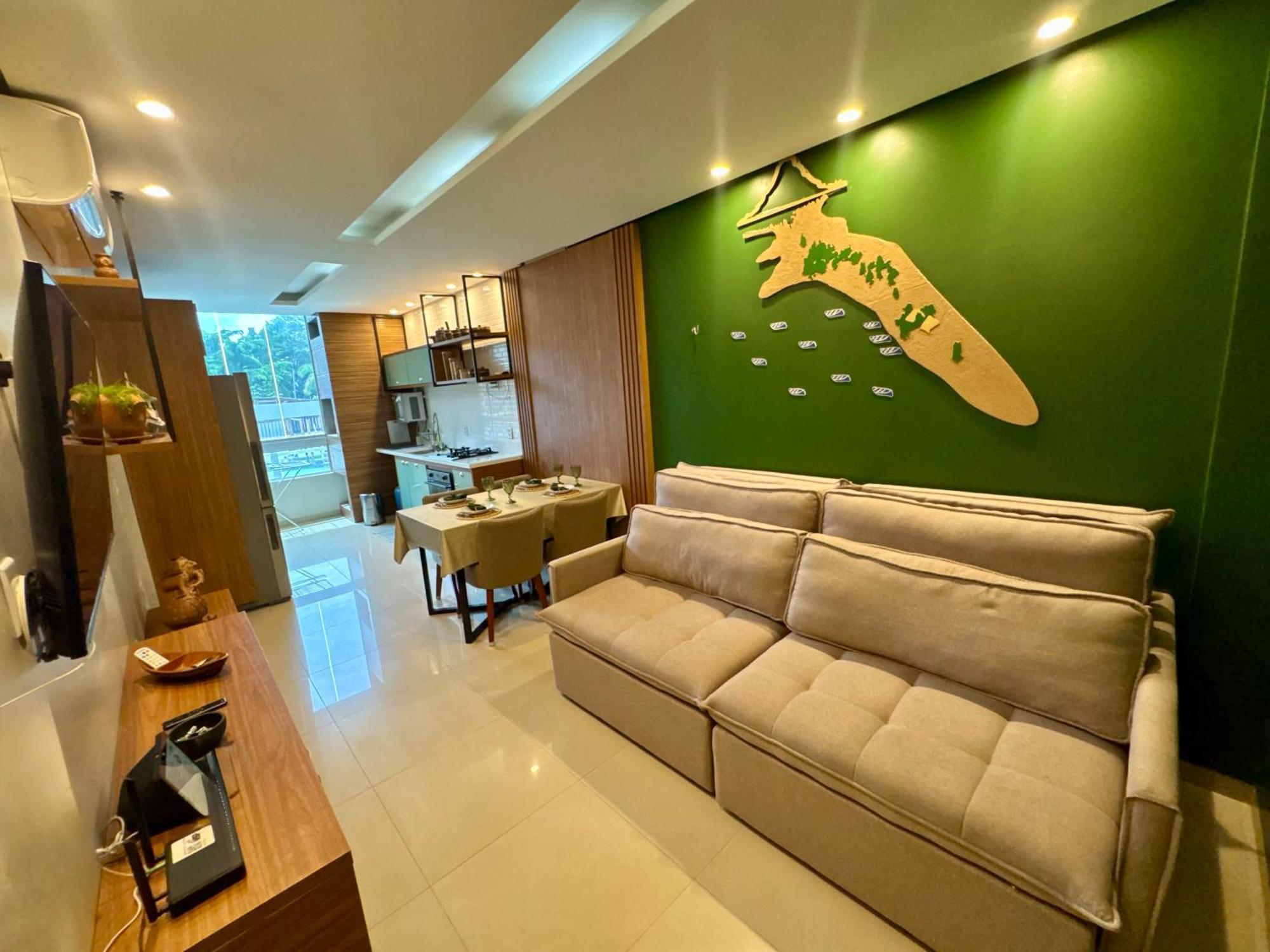 Flat Tapajos Alter 2 Quartos, Cozinha, Climatizado, Wifi 200mbps, Estacionamento E Self Check-in Apartment *
