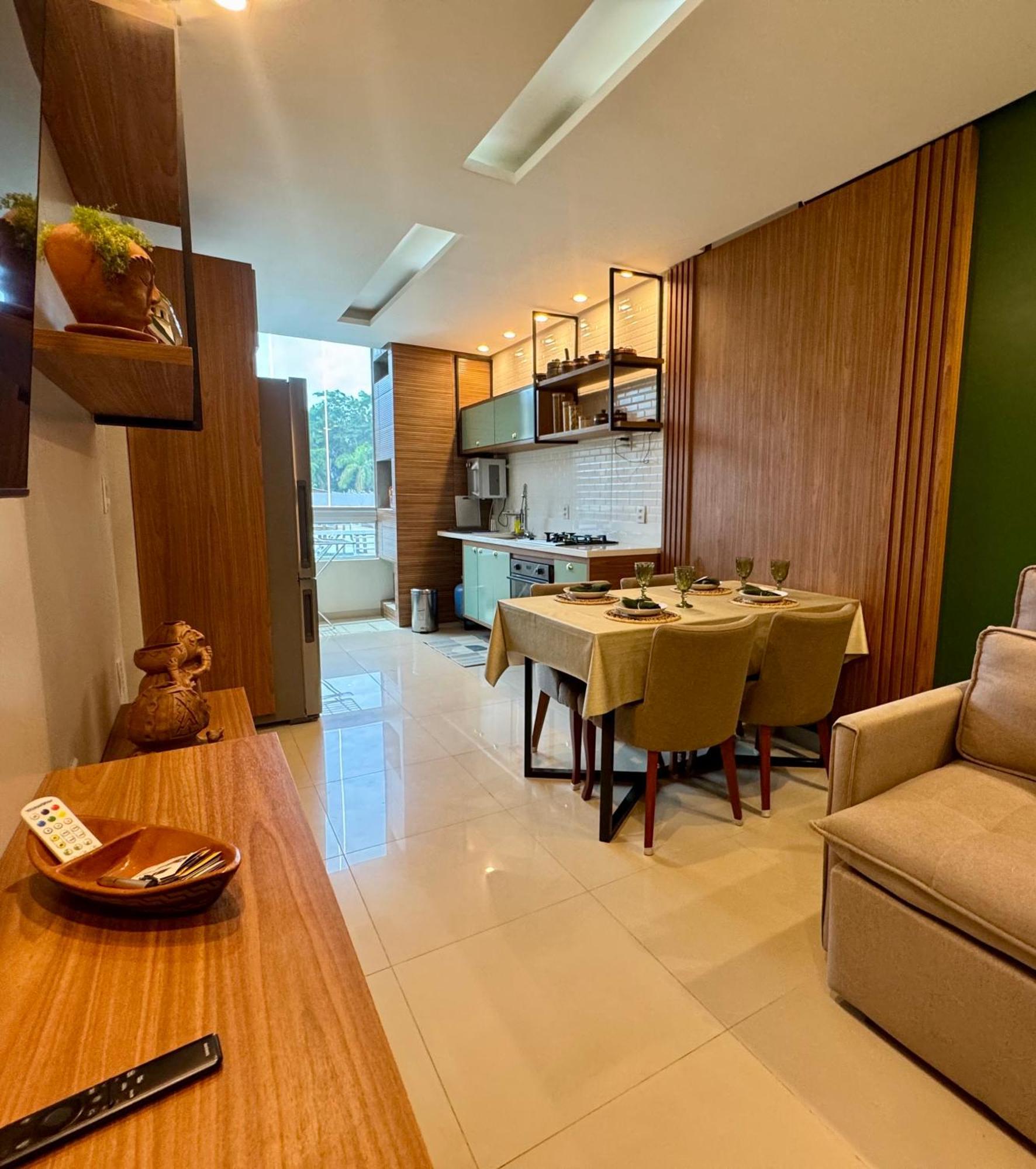 Flat Tapajos Alter 2 Quartos, Cozinha, Climatizado, Wifi 200mbps, Estacionamento E Self Check-in Alter do Chao