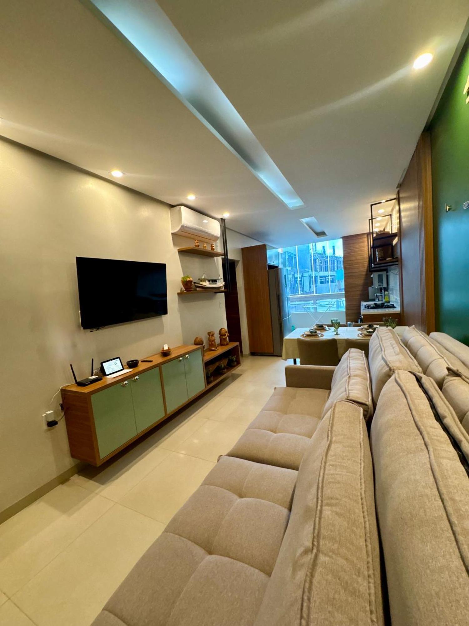 Flat Tapajos Alter 2 Quartos, Cozinha, Climatizado, Wifi 200mbps, Estacionamento E Self Check-in * Alter do Chao